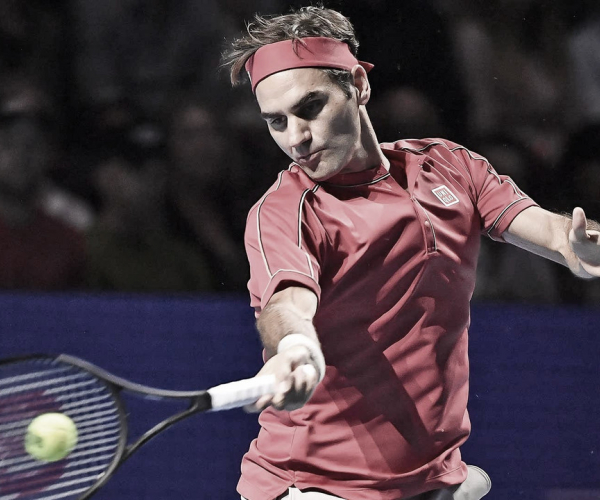 Em seu jogo de número 1500 na carreira, Federer arrasa Gojowczyk e avança no ATP de Basel