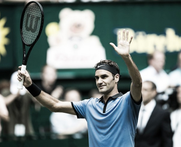ATP Halle: Roger Federer eases past Yuichi Sugita to record his 1100th career victory