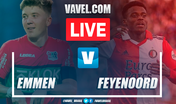 Goals and highlights Emmen 1-3 Feyenoord in Eredivisie