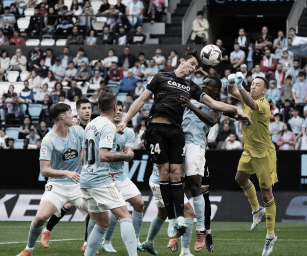 Real Sociedad vence Celta de Vigo e sobe pra zona de classificação da Champions League