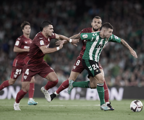 Em jogo com três expulsões, Sevilla busca empate contra Betis e segue ameaçado pelo Z-4