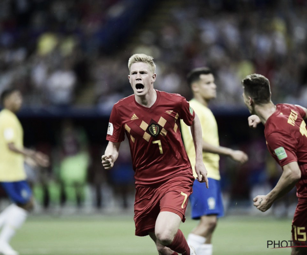 De Bruyne exalta Bélgica após classificação contra Brasil: "Foi um teste para nossa personalidade"