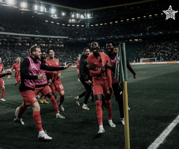 Eintracht Frankfurt
vence Sporting de virada e avança para próxima fase da Champions League