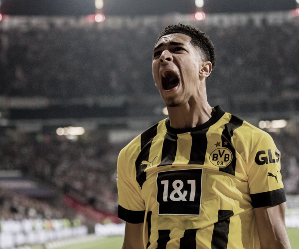 Com gol de Bellingham, Borussia Dortmund vence Eintracht Frankfurt pela Bundesliga