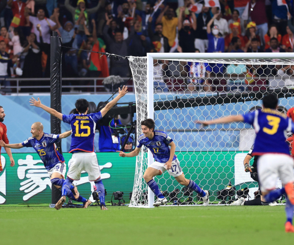 Japón logra una victoria de fantasía
ante España