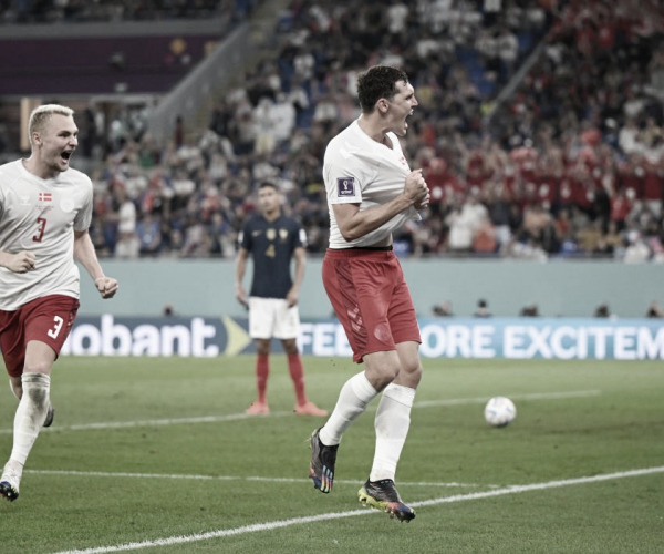 Kasper Hjulmand se mantém otimista e ainda acredita na classificação da Dinamarca na Copa