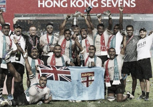 Fiji claim third title of the season, winning prestigious Hong Kong Sevens