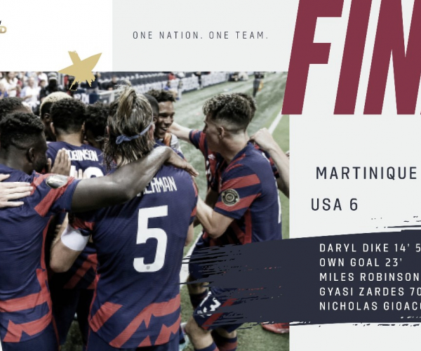 Análisis Post: el subcampeón, EEUU, clasificado a cuartos de final de la Copa Oro 2021
