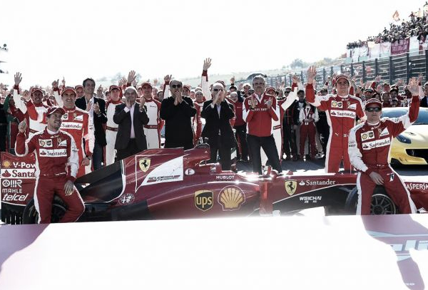In 50.000 al Mugello per la Ferrari, i piloti: "Atmosfera fantastica, adesso chiudiamo in bellezza questo 2015"