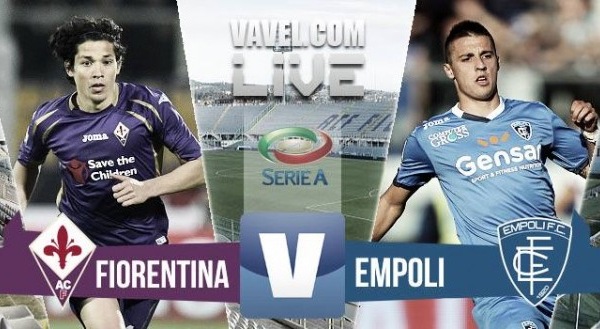 Partita Fiorentina - Empoli (2-2) in Serie A 2015/16 live