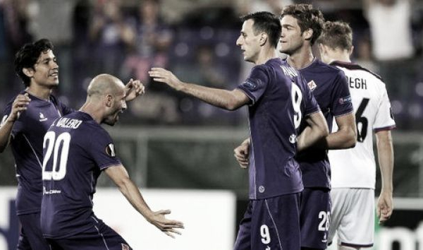 Live Belenenses - Fiorentina, risultato Europa League 2015/2016  (0-4): la chiude Rossi