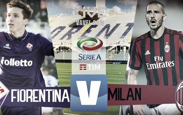 Terminata Fiorentina - Milan, LIVE Serie A 2017/18 (1-1): Un punto ciascuno!