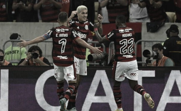 Uno por uno del Flamengo ante Vélez
