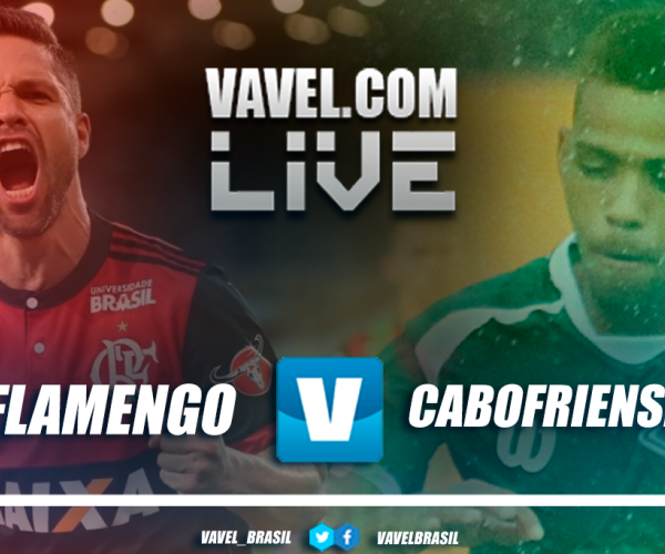 Flamengo x Cabofriense AO VIVO hoje pelo Campeonato Carioca (1-0)