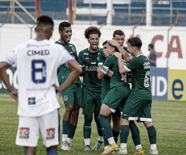 Goiás e Atlético Guaratinguetá saem na frente pelo Grupo 13 da Copinha