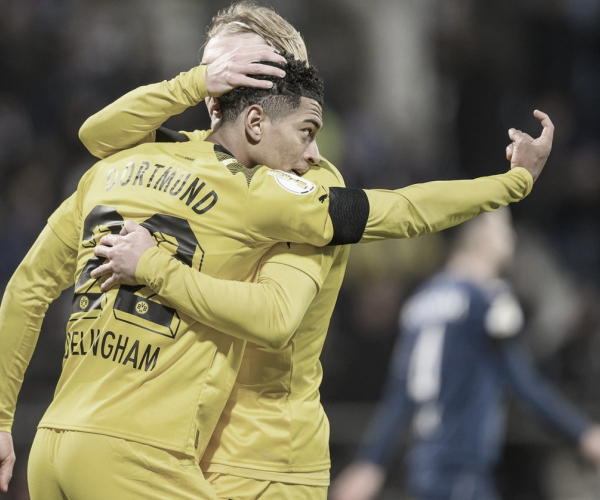 El Dortmund se metió entre los ocho mejores
