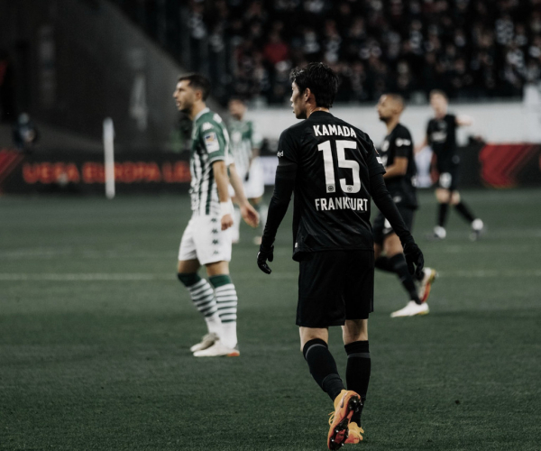 Eintracht Frankfurt marca na prorrogação contra Betis e avança na Europa League