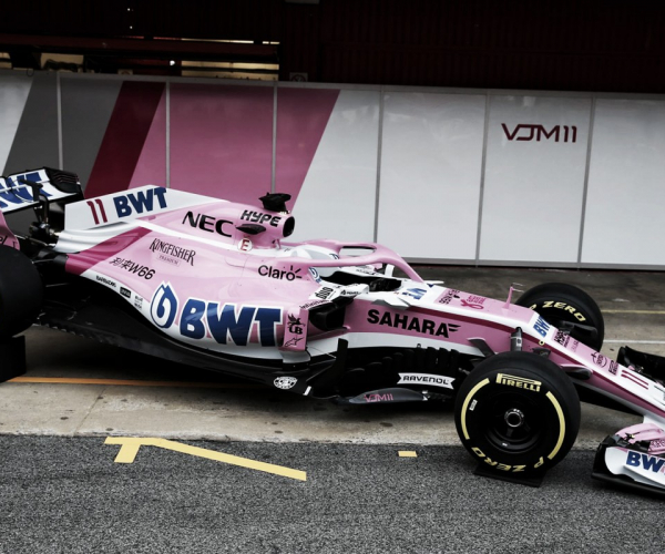 Force India lança oficialmente o VJM11 para temporada 2018 da Fórmula 1