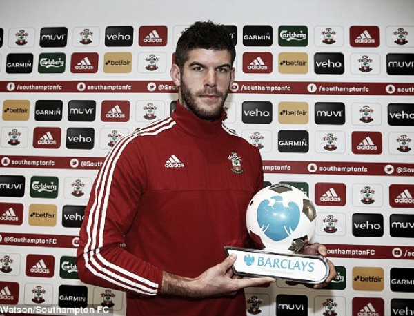 Fraser Forster named February's Barclays Premier League Player of the Month