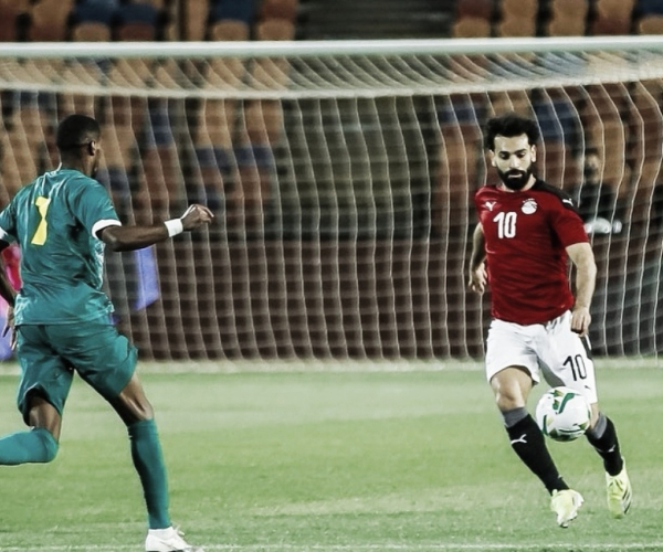 Highlights Egypt 2-1 Gabon in Qatar 2022 World Cup Qualifiers