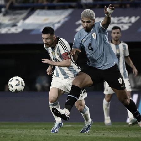 Após derrota da Argentina para o Uruguai, Messi diz: “Temos que nos levantar”