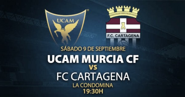 Previa UCAM - FC Cartagena : derbi por todo lo alto en La Condomina