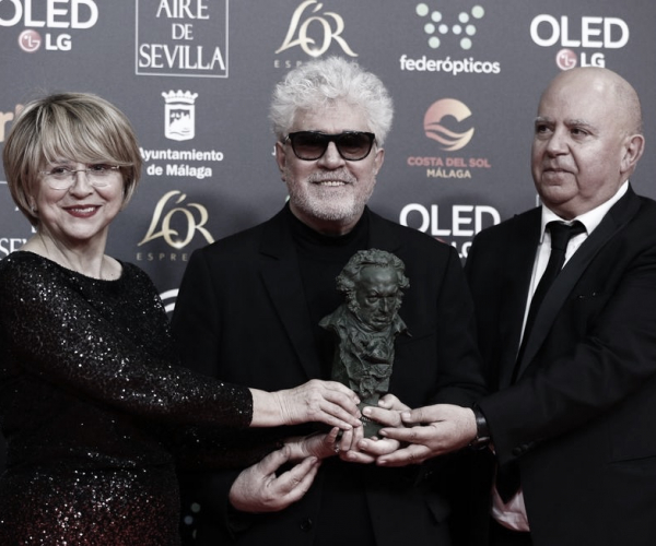 Dolor y Gloria, triunfadora de la noche con siete Premios Goya