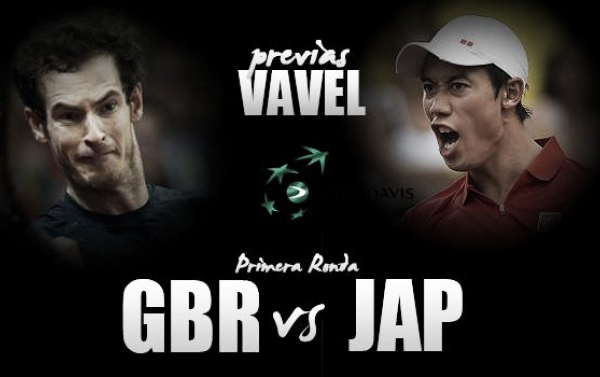 Copa Davis 2016. Gran Bretaña - Japón: épica batalla en ciernes