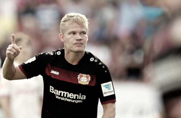 Joel Pohjanpalo renueva con el Bayer Leverkusen hasta 2019