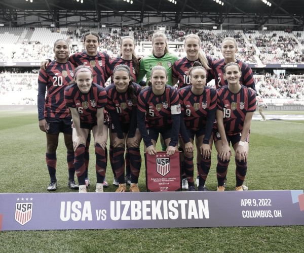Estados Unidos 9-1 Uzbekistán: la actual campeona mundial está imparable