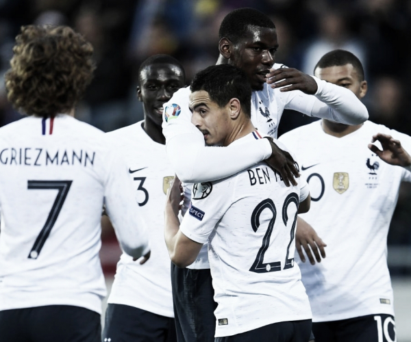 França goleia Andorra e assume liderança do Grupo H pelas Eliminatórias da Euro 2020