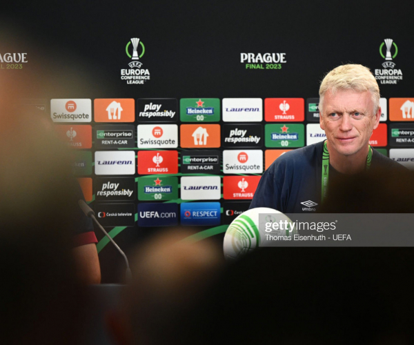 Moyes reflects on the "biggest moment of his career" ahead of the Europa Conference League Final