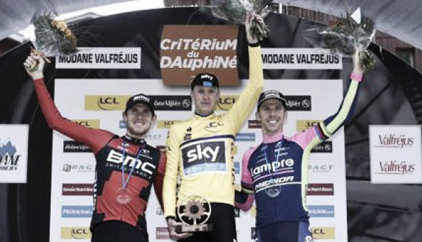 Chris Froome fa sua l'ultima tappa del Giro del Delfinato aggiudicandosi la corsa