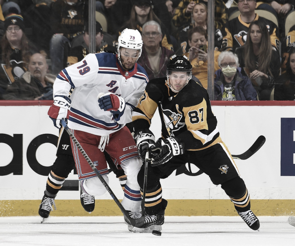 Gols e melhores momentos Pittsburgh Penguins 7x2 New York Rangers pelos playoffs da NHL.