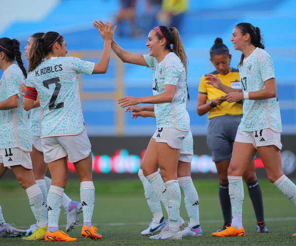 Goals and Highlights: El Salvador 2-3 Mexico Women's in Central American Games
