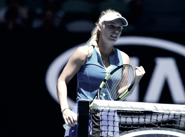 Australian Open: Caroline Wozniacki powers past Donna Vekic