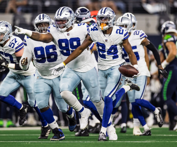 Scores and Summary of the Dallas Cowboys 41-35 Seattle Seahawks in NFL