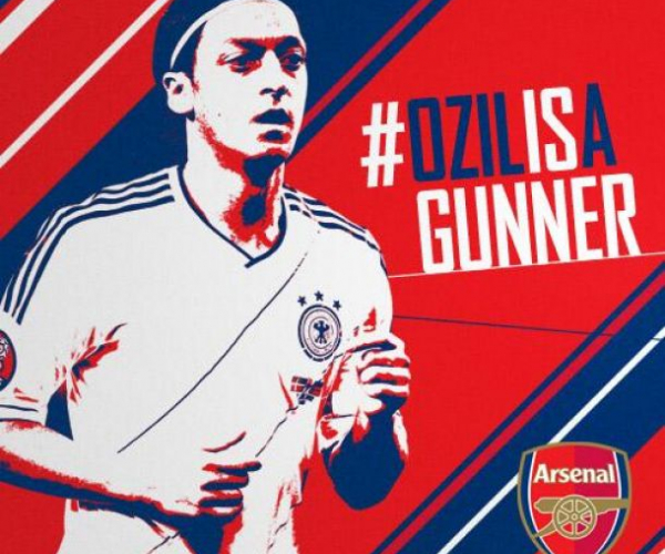 Mesut Ozil rejoint Arsenal