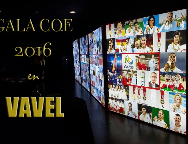 Gala COE 2016: Rajoy y Nadal, protagonistas de la noche