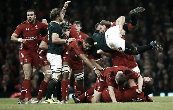 Copa Mundial de Rugby 2015: en el inicio de los cuartos de final, Sudáfrica y Gales se enfrentan en Twickenham
