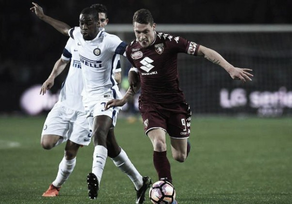 Serie A: Inter frenata dal Torino, 2-2 in una partita dalle mille emozioni