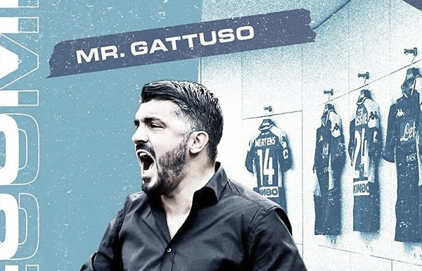 Gattuso chega ao Napoli e exalta Ancelotti: "Ganhou tudo"