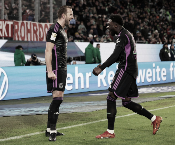 Bayern vence Wolfsburg fora de casa com golaço de Harry Kane