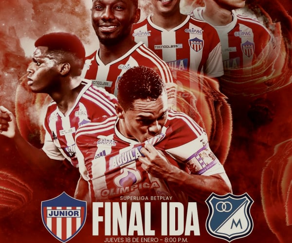 Análisis previo: Junior vs Millonarios Final Ida Superliga 2024