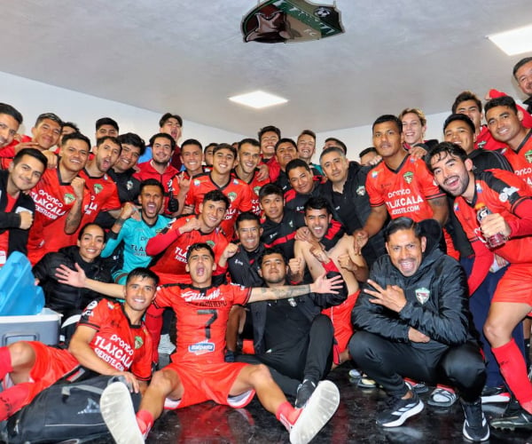 Coyotes de Tlaxcala logra
pegarle al campeón Cancún FC
