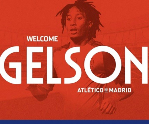 Atlético de Madrid oficializa contratação do atacante português Gelson Martins