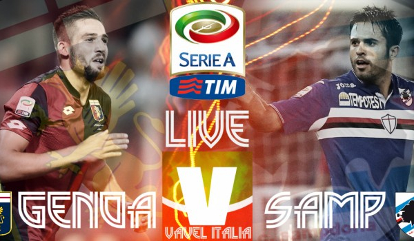 Risultato Genoa - Sampdoria di Serie A 2015/16 (2-3): il Genoa si sveglia tardi, Soriano e Cassano fan volar la doria