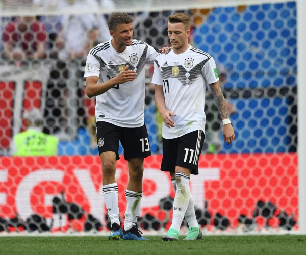 Germania 0-1 Messico, il motore è inceppato