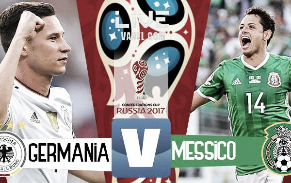 Germania - Messico, LIVE semifinale Confederations Cup 2017 (4-1)