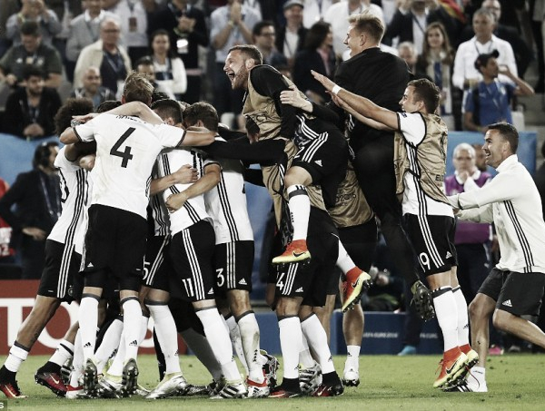 Germany (6) 1-1 (5) Italy: Hector penalty sends Germany into the last four